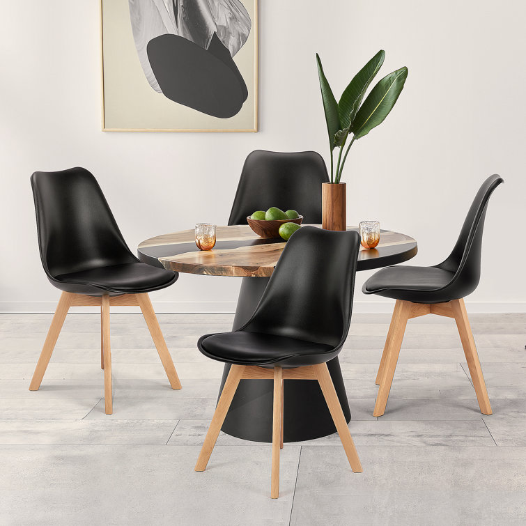 Bucket dining chairs online with arms